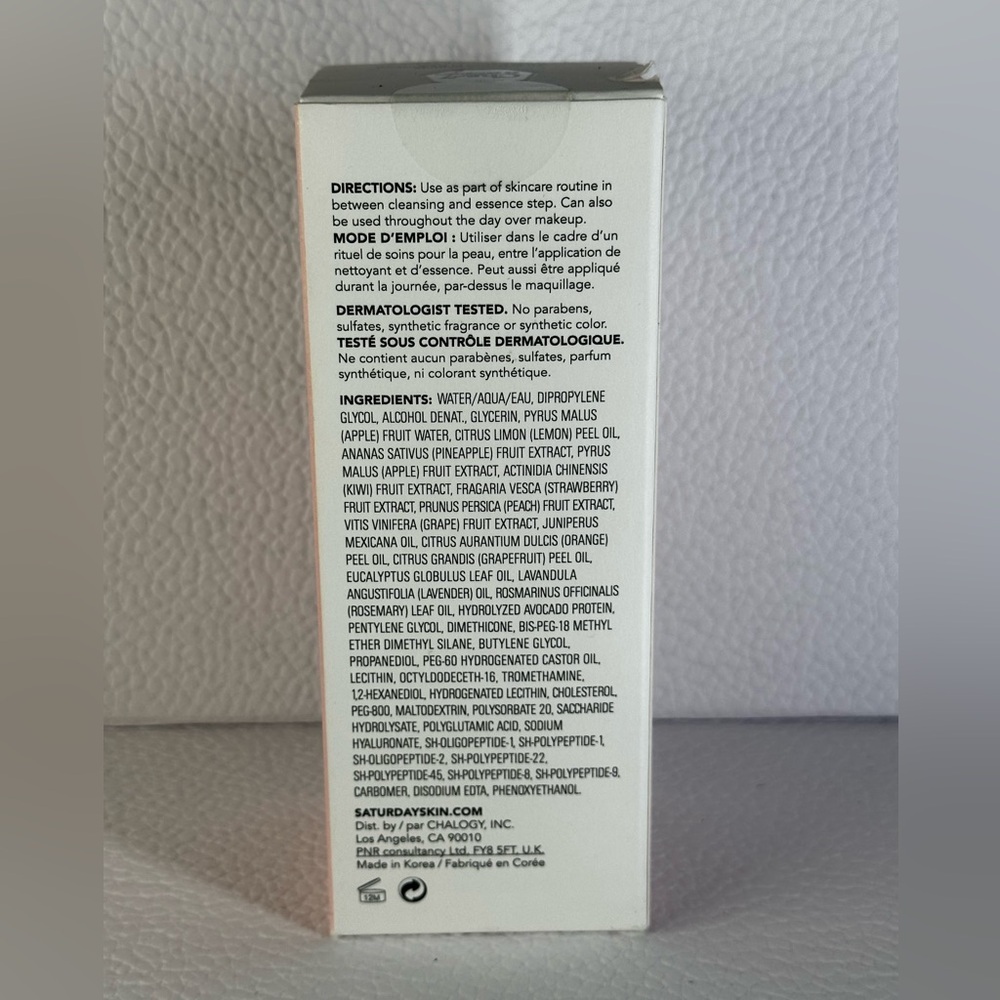 π SATURDAY SKIN Daily Dew Hydrating Essence Mist 130 mL NIB - Picture 3 of 8
